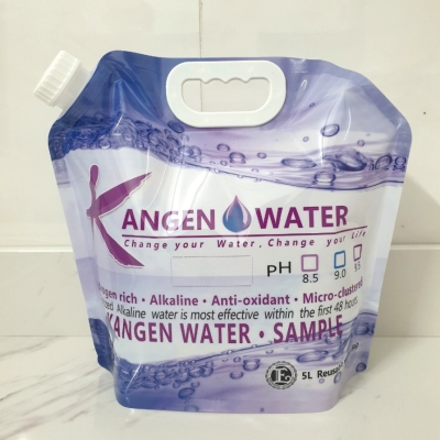 Túi Đựng Nước Kangen-Enagic 5lít Chuyên Dụng Đựng Nước Ion Kiềm PH 8.5-9.5