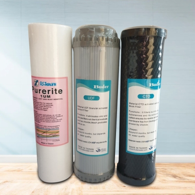 Bộ 3 Lõi Lọc 1,2,3 Chính Hãng Buder Nhập Khẩu Đài Loan