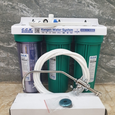 Bộ 3 Cấp CCK Xanh + Vòi Cổ Cao