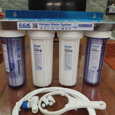 Bộ Lọc Thô Đầu Nguồn 4 Cấp Lọc 10 Inch Hàng Chính Hãng CCK Nhập Khẩu Đài Loan