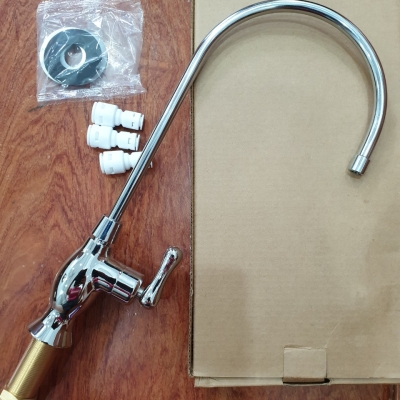 Vòi Đi Âm 3 Ống Dùng Cho Máy Lọc Nước Ion Kiềm Không Có Vòi Trên Đầu