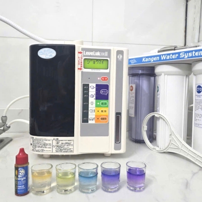 Combo Máy Lọc Nước Điện Giải Ion Kiềm Nhật Bản Leveluk DXII