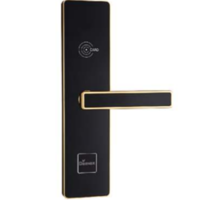 Khóa Điện Tử Demax HSL605 SB Viền Vàng