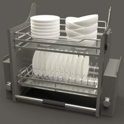 Kệ Chén Đĩa Nâng Hạ Cucina Lento 504.76.214