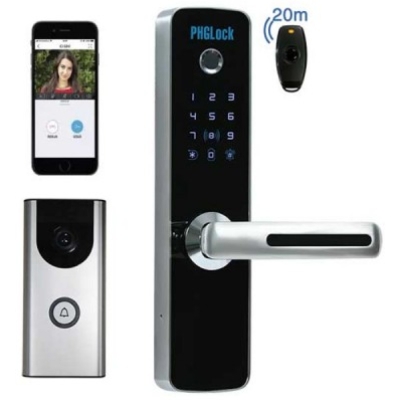 Combo Khóa Điện Tử, Chuông Cửa PHGlock FP7153WS Và IC103W