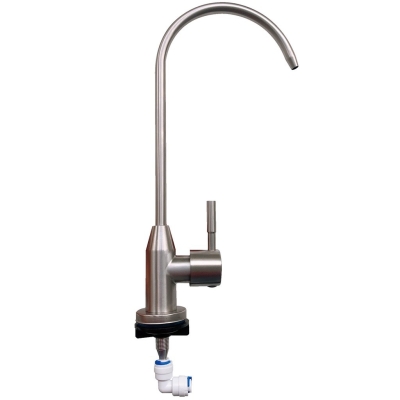 Vòi Inox 304 Nối Nhanh Ống 6 -10 Dùng Cho Máy RO Và Máy Ion Kiềm Có Vòi Trên