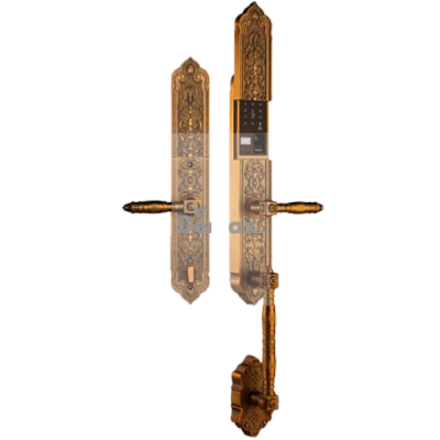 Khóa Cửa Đại Sảnh Biệt Thự Demax SL888 GB Brass App Wifi