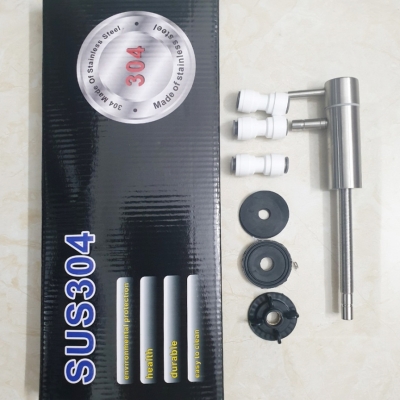 Vòi Trụ Inox 304 Dùng Cho Máy Lọc Nước Ion Kiềm (Loại Máy Có Vòi Trên Đầu)